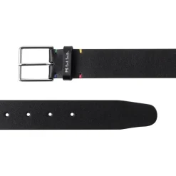 PS Paul Smith Pin Buckle Logo Belt in Black