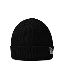PS Paul Smith Zebra Beanie in Black