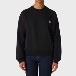 PS Paul Smith Zebra Logo Sweatshirt in Black