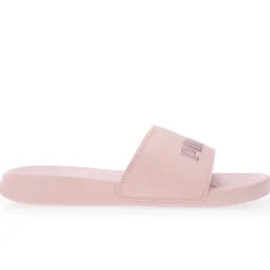 Puma Adults Popcat Logo Sliders in Pink