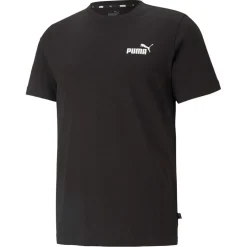 Puma Essential Small Logo T-Shirt in Black