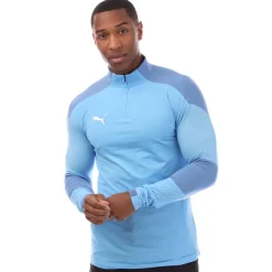 Puma Final Training 1/4 Zip Top in Blue
