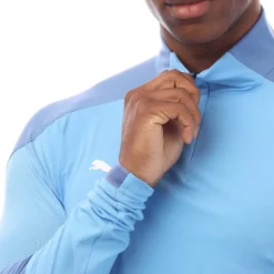Puma Final Training 1/4 Zip Top in Blue