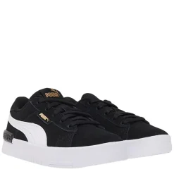 Puma Jada Suede Child Girls Trainers in Black