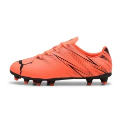 Puma Juniors Attacanto FG/AG Football Boots in Red