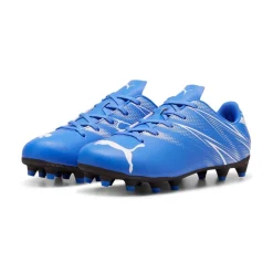 Puma Juniors Attacanto FG/AG Football Boots in Blue