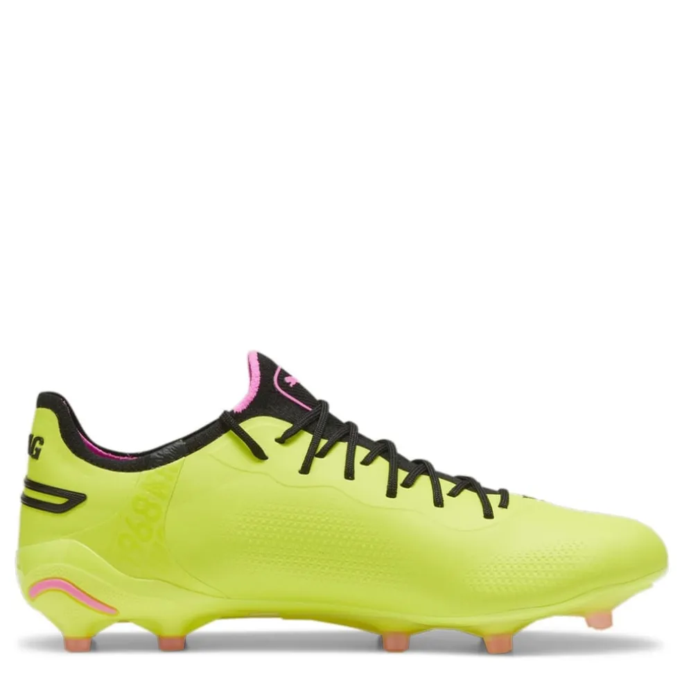 Puma King Ultimate Firm Ground Football Boots in Green