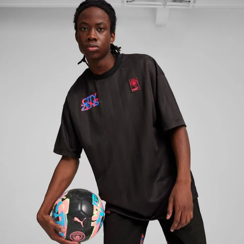 Puma Manchester City Fc Nrg Shirt 2023 2024 in Black