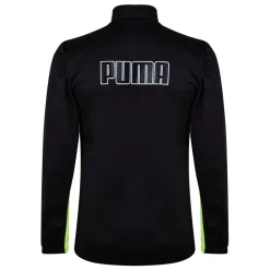 Puma Mens Finesse Performance Quarter Zip Drill Top in Black
