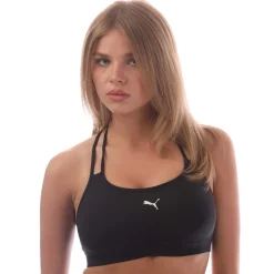Puma Move Strappy Bra in Black