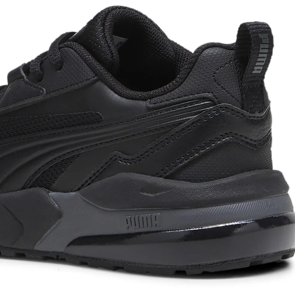 Puma Vis 2k Low Top Running Sneakers in Black