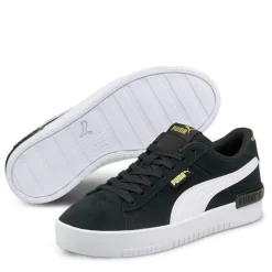 Puma Womens Jada Suede Trainers in Black