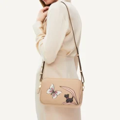 Radley Spring Midweight Crossbodyody Bag in Beige