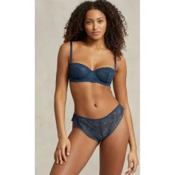 Ralph Lauren Polo Eyelet Tanga Brief in Blue