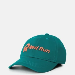 Red Run Logo Cap Verdant in Green