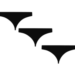 Reebok 3 Pack Kal Thongs Ladies in Black