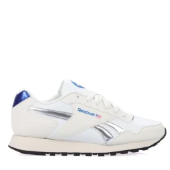 Reebok Glide Trainers in White silver