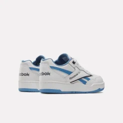 Reebok Juniors BB 4000 II Trainers in White blue