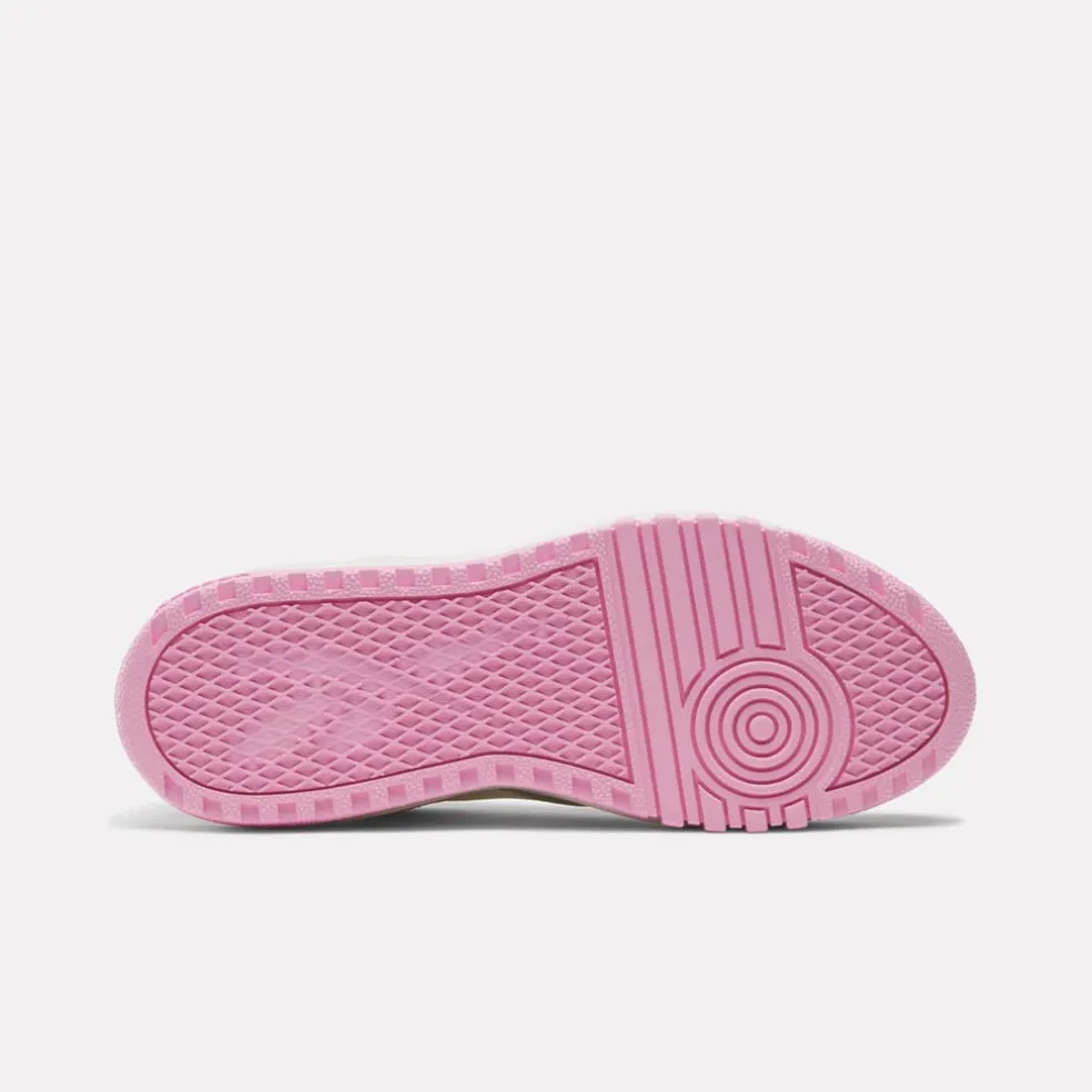 Reebok Juniors Reebok X Barbie Club C Trainers in White pink