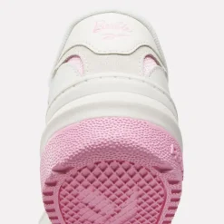 Reebok Juniors Reebok X Barbie Club C Trainers in White pink