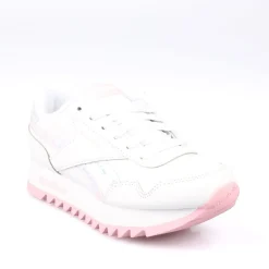 Reebok Juniors Royal Classic Jogger Platform Trainers in White pink