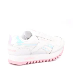Reebok Juniors Royal Classic Jogger Platform Trainers in White pink