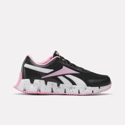Reebok Juniors Zig Dynamica 2.0 Trainers in black pink