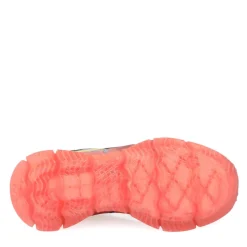 Reebok Juniors Zig N Glow Elastic Trainers in Grey