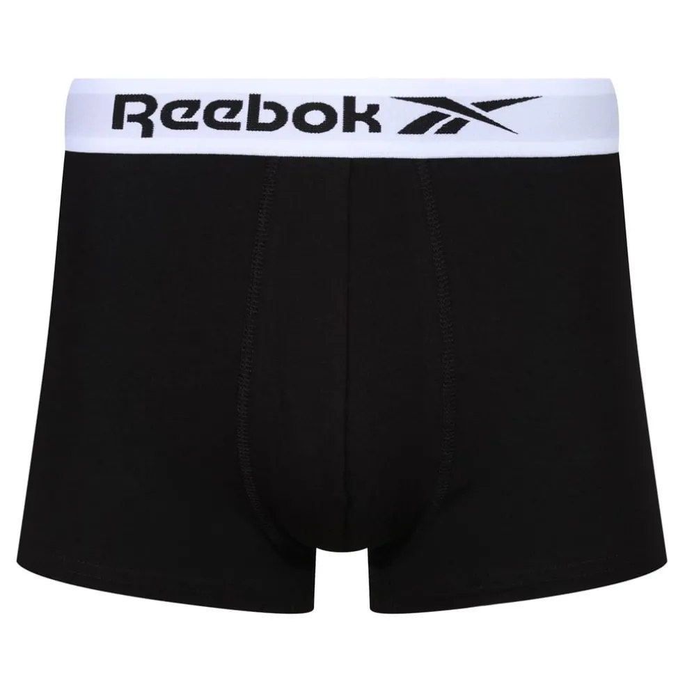 Reebok Kawan 5 Pack Trunks in Black