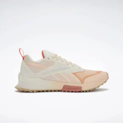 Reebok Lavante Trail 2 Running Shoes in White pink