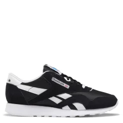 Reebok Nylon Low Top Running Sneakers in Black