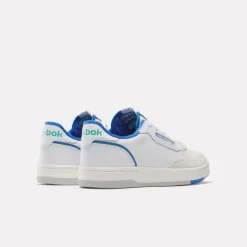 Reebok Phase Court Trainers in White blue