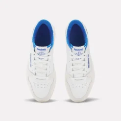 Reebok Phase Court Trainers in White blue