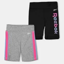 Reebok 2pk Shorts in Silver