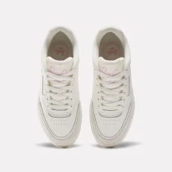 Reebok Reebok X Barbie Club C Trainers in White pink