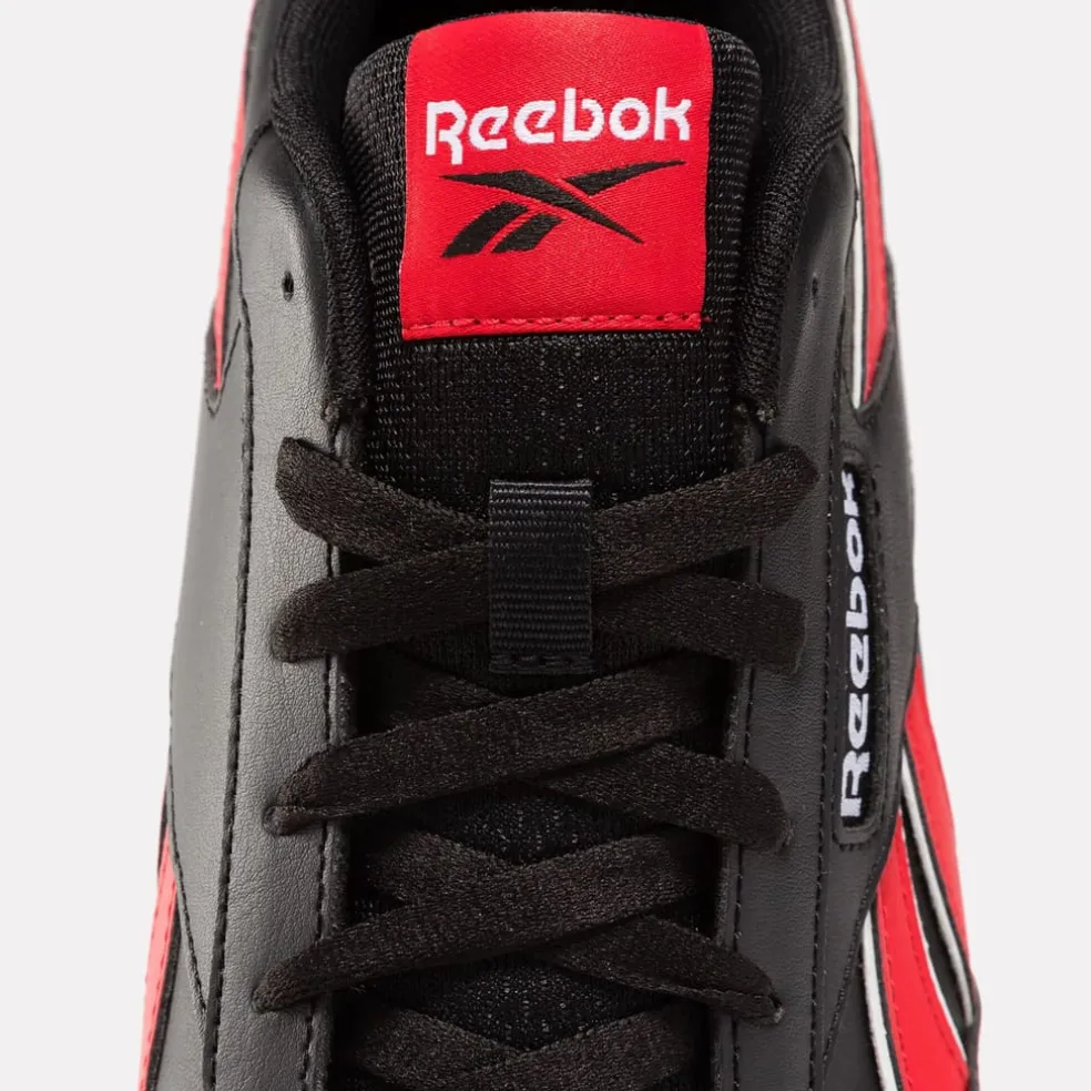Reebok Rewind Run Trainers in Black white red