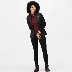 Regatta Andreson Long Regular Fit Jacket in Black