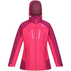 Regatta Calderdale IV Waterproof Durable Jacket in Pink