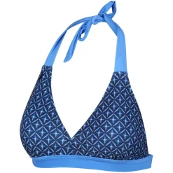 Regatta Flavia Halter Neck Soft Bikini Top in Navy