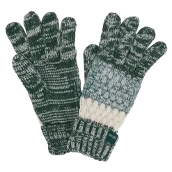 Regatta Frosty VII Knitted Gloves in Green