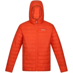 Regatta Hooded Hillpack Insulated Jacket in Orange