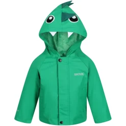 Regatta Infants Dino Waterproof Animal Winter Coat in Green