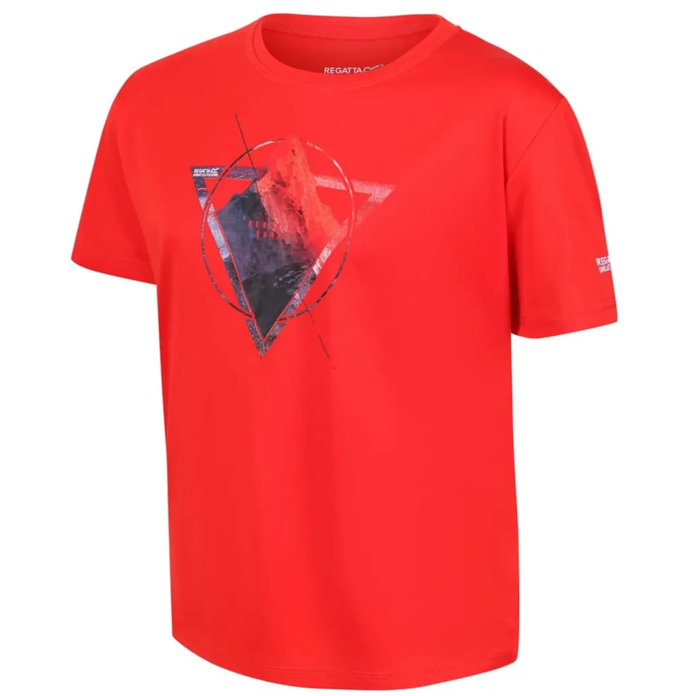 Regatta Juniors Alvarado VI T-Shirt in Red