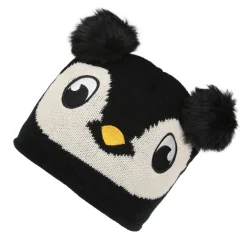 Regatta Juniors Animally III Bobble Hat in Black