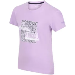 Regatta Juniors Bosley V T-Shirt in Lilac