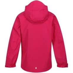 Regatta Juniors Calderdale II Waterproof Jacket in Pink