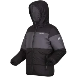Regatta Juniors Lofthouse VII Insulated Jacket in Black Grey