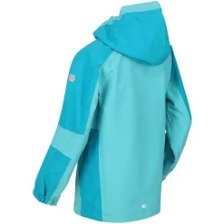 Regatta Juniors Rayz Waterproof Jacket in Turquoise