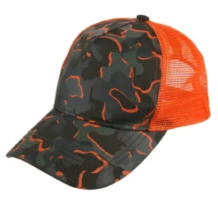 Regatta Juniors Tuyler Adjustable Trucker Baseball Cap in Camo