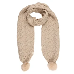 Regatta Lovella IV Chunky Cable Knit Scarf in Cream